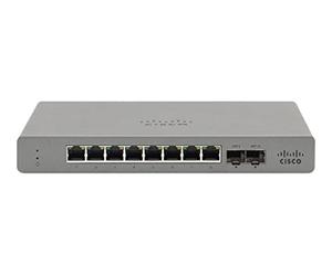 Cisco Meraki Switch a 8 porte, Alimentatore UE GS110-8-HW-EU