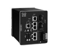 Cisco Serie 3000, Interruttore di Sicurezza Industriale L3, Montaggio su Guida DIN, 2 x 10/100/1000 + 2 x Gigabit SFP, Alimentazione DC