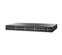 Cisco SF220-48 48-Port 10/100 Fast Ethernet e 2 porte Gigabit Ethernet Smart Switch (SF220-48-K9-UK)