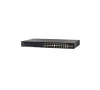 CISCO S550X24MPP - Switch, 28 porte, Gigabit Ethernet, RJ45/SFP+, SFP+, Poe++