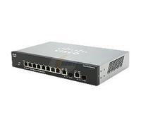CISCO SRW2008P-K9-NA Cisco Small Business 300 Series Managed Switch SG300-10Ports Uomo