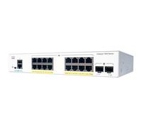 CISCO SYSTEMS - Catalyst C1000-16P-2G-L Switch di Rete Gestito L2 Gigabit Ethernet 16 Porte (10/100/1000) Supporto Power over Ethernet (PoE) Grigio