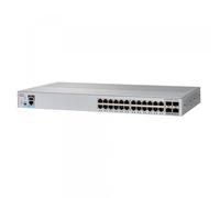 Cisco Catalyst 2960L-24TQ-LL - Switch di rete a 24 porte Gigabit Ethernet, 4 porte uplink SFP+ da 10G, funzionamento senza ventole, garanzia limitata a vita con formula avanzata (WS-C2960L-24TQ-LL)