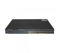Cisco - WS-C2960X-24PS-L - Catalyst 2960-X 24 GigE PoE 370W, 4 x 1G SFP, LAN Base