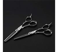 Ciseaux Coiffure 440C Forbici for capelli professionali Lama in acciaio inossidabile Rasoio for styling affilato Scultura retrò Taglio a forbice e kit for forbici for sfoltire 6.0 in