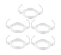 Cisixin 5 Pezzi Manici per Biberon,Porta Biberon per Neonati Manico in Plastica per Biberon