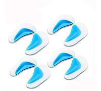 Cisixin Set di 4 Paio Correzione di Solette in Gel Silicone per i Piedi Piatti