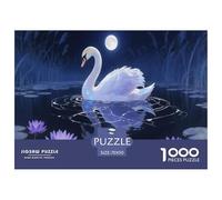 Cisne 1000 Pezzi Puzzle Adulti Impegnativo E Difficile Per Qualità Premium Per Adulti E Ragazzi Collection Puzzle Per Gioco Familiare, Festa Aziendale Regalo Giocattolo Colorato Per La Famiglia 70x5