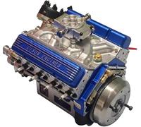 Cison V8 Kit motori a gas, benzina Ohv V8 Kit modello motore piccolo blocco, kit mini V 8 E-ngine che funziona, costruire il proprio staminale auto V-8 kit motore per adulti, 4 tempi 44 cc raffreddato