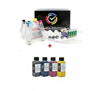 SYSTEME CISS 27 / 27XL IMPRIMANTE WORKFORCE WF-3620DWF + 400ML D'ENCRE