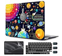 CISSOOK Compatibile con MacBook Air 13" Custodia 2021 2020 2019 2018 Release A2337 M1 A2179 A1932, custodia rigida + copertura per tastiera per MacBook Air 13 pollici con display Retina Touch ID