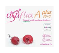 Cistiflux A Plus 36+D Integratore Per Le Vie Urinarie, 14 Bustine