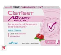 corman spa Cistiset advance protect 15 compresse 1,24 g senza glutine senza lattosio