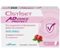 Cistiset Advance Protect Integratore Vie Urinarie 15 Compresse