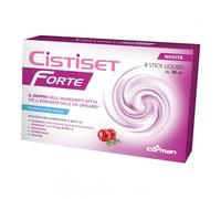 CISTISET FORTE rimedio naturale per cistite 8 STICK da 10ml