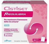 Cistiset Riequilibra Integratore per Benessere delle Vie Urinarie 14 Bustine