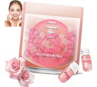 Cisto Cleansing Oil Mini, Cisto Makeup Remover Oil, Cisto Olio detergente lenitivo delicato per viaggi 2 ml 20 pezzi, L'olio detergente viso monouso portatile pulisce (Pink)