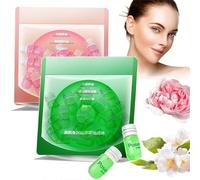 Cisto - Olio struccante, olio detergente Cisto, mini, ammorbidente, lenitivo e delicato, usa e getta, portatile, idratante, detergente, ideale per i viaggi (1, verde + rosa)