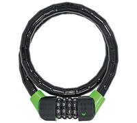 Citadel Amsterdam CA 80/15 con codice Cavo-Antifurto Unisex Adulto, Nero, 80 cm