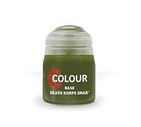 CITADEL Games Workshop - Vernice di base, Death Korps Drab, 12 ml