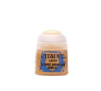 CITADEL Games Workshop Warhammer - Vernice a strati Auric Armour Gold, 12 ml