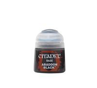 Citadel Paint - Warhammer - Base Abaddon Black - 21-25