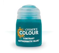 Games Workshop – Vasetto dipinto Contrasto Aethermatic Blue 18 ml