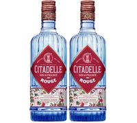 Citadelle, Gin Rouge, 700ml, Ideale per Gin Tonic Fruttato, Note di Frutti Rossi, Dolci e Piccanti, 24 Botaniche, Gin Artigianale Francese Distillato in Alambicco Tradizionale, Idea Regalo, 41,7% Vol.