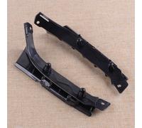 CITALL 2PCS Supporto Paraurti Anteriore In ABS Nero