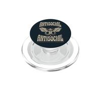 Citazione antisociale della farfalla introverso socialmente selettivo PopSockets PopGrip per MagSafe