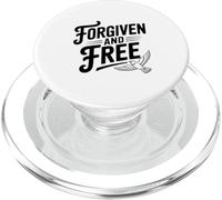 Citazione basata sulla fede ispiratrice perdonata e libera PopSockets PopGrip per MagSafe