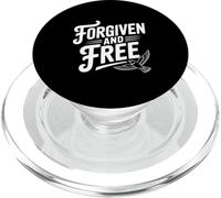 Citazione basata sulla fede ispiratrice perdonata e libera PopSockets PopGrip per MagSafe