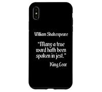 Citazione camicia Shakespeare - King Lear Custodia per iPhone XS Max