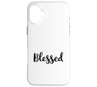 Citazione cristiana benedetta positiva Custodia per iPhone 16 Plus