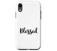Citazione cristiana benedetta positiva Custodia per iPhone XR