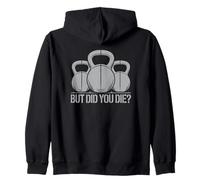 Citazione da Palestra But Did You Die Felpa con Cappuccio