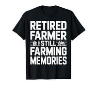 Citazione dei ricordi dell'agricoltore Ancora in Pensione Maglietta