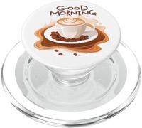 Citazione del buongiorno carino con una tazza di tazza di PopSockets PopGrip per MagSafe