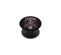 Citazione del sarcasmo di limone scheletro gotico atmosfera umoristica oscura PopSockets PopGrip Adesivo