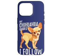 Citazione del viaggiatore Le mie guide di Chihuahua Seguo Cute Dog Lovers Custodia per iPhone 16 Pro