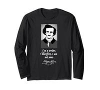 Citazione dello scrittore Edgar Allen Poe Maglia a Manica