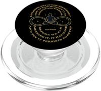 Citazione di Alan Watts Infinity Moment Zen Time Mind PopSockets PopGrip per MagSafe