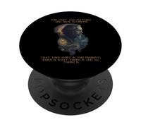 Citazione di Alan Watts Time Illusion Clock Cosmic Mind PopSockets PopGrip Adesivo