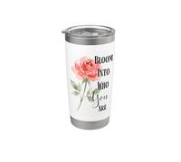 Citazione di Bloom Into You Rose Bicchiere termico in acciaio inox doppia parete