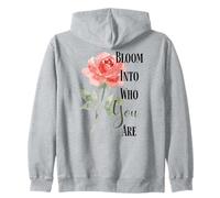 Citazione di Bloom Into You Rose Felpa con Cappuccio