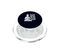 Citazione di Buddha: La via è nel cuore PopSockets PopGrip per MagSafe