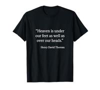 Citazione di Henry David Thoreau Heaven Maglietta