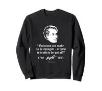 Citazione di Lord Byron su Opinioni Felpa