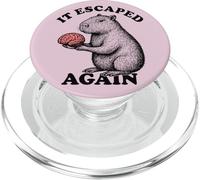 Citazione di neuroscienze cerebrali sarcastiche umoristiche Capibara PopSockets PopGrip per MagSafe