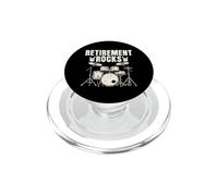 Citazione di pensionamento del batterista di Retirement Rocks PopSockets PopGrip per MagSafe